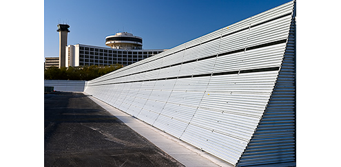 Blast Deflector Screen :: Tampa International Airport